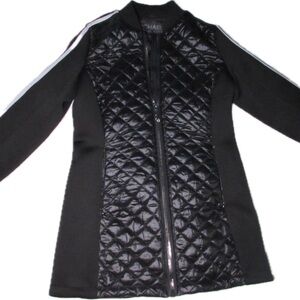 Women’s Michael Kors Black zip up Jacket size small.